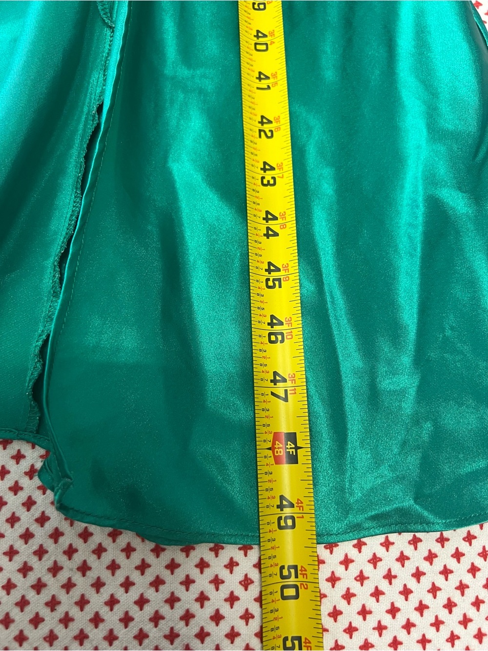 Vintage Victoria’s Secret gold label green long nightgown lace petite guessing s - Picture 9 of 15